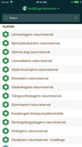 Huddinges Naturkarta screenshot 5