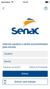 Idiomas Senac RN screenshot 1