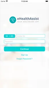 eHealthAssist screenshot 0