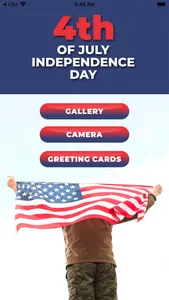 4th of July Greeting Cards screenshot 0