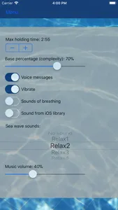 Apnea Tables Trainer screenshot 3