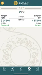 Myanmar National Airlines screenshot 3