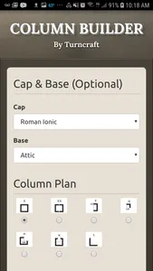 Turncraft Column Builder screenshot 1