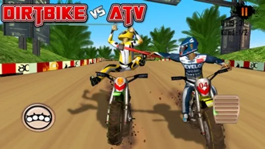 Dirt Bike vs Atv Racing Games screenshot 1