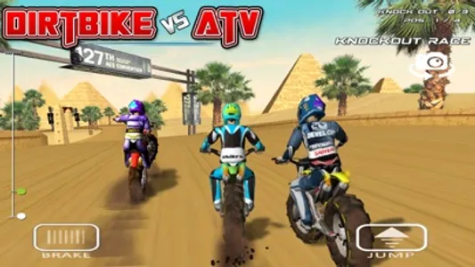 Dirt Bike vs Atv Racing Games screenshot 2