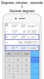 AngleCalculator screenshot 0