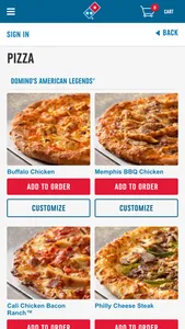 Domino's Pizza Caribbean screenshot 2