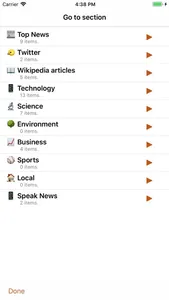 Speak News - RSS news reader screenshot 6