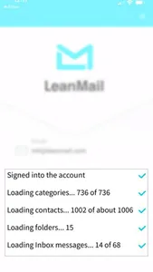 LeanMail screenshot 0