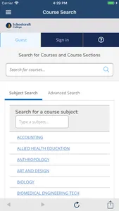Schoolcraft College screenshot 1
