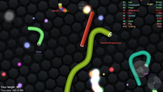 Flashy Snake - Rolling Worm All O Skins Unlocked screenshot 1