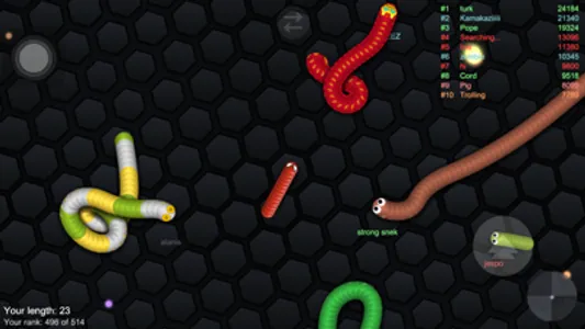 Flashy Snake - Rolling Worm All O Skins Unlocked screenshot 2