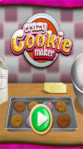 Crazy Cookie Maker: Easy Baking For Kids screenshot 0