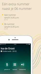 Dubline - 2 telnrs op 1 mobiel screenshot 0