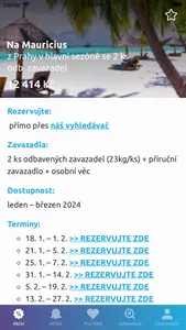 zaletsi.cz – hlídač letenek screenshot 1