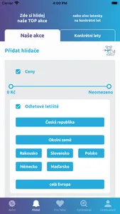 zaletsi.cz – hlídač letenek screenshot 2