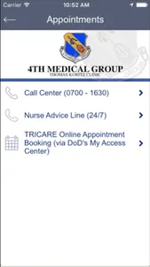 4th Medical Group screenshot 2