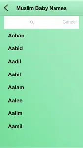 Muslim Baby Names! screenshot 1