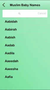 Muslim Baby Names! screenshot 3