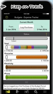 Budgets - Expense Tracker screenshot 3