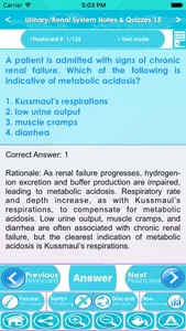 Urinary System Exam Review App screenshot 1