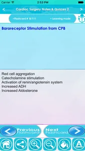 Cardiac Surgery Exam Review screenshot 4