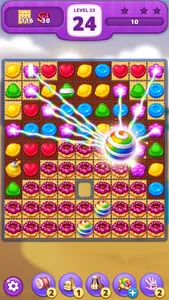 Lollipop: Sweet Taste Match3 screenshot 1