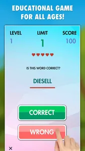 Spelling Challenge Game screenshot 1