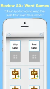 Kindergarten Learning Games - Summer Review for Math and Reading screenshot 1