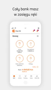 Moje ING mobile screenshot 1