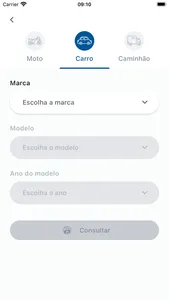 Consulta placa e tabela FIPE screenshot 1