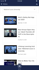 NLU screenshot 1