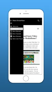 Nero KnowHow screenshot 1