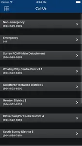 Surrey RCMP screenshot 2