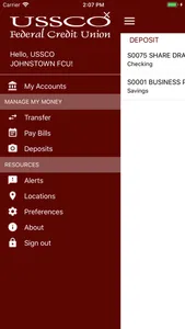 USSCO’s goDough® MobileBanking screenshot 0