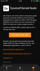Dynamsoft Barcode Scanner Demo screenshot 2