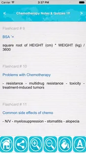 Chemotherapy Exam Review App screenshot 0