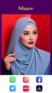 Hijab Woman Photo Montage HD screenshot 1