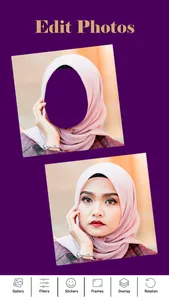 Hijab Woman Photo Montage HD screenshot 3