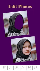 Hijab Woman Photo Montage HD screenshot 4