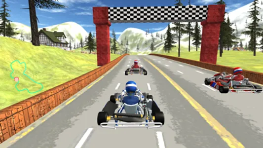 GO KART CHAMPIONSHIP 3D RACING screenshot 3