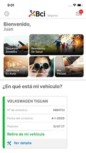 Bci Seguros screenshot 1
