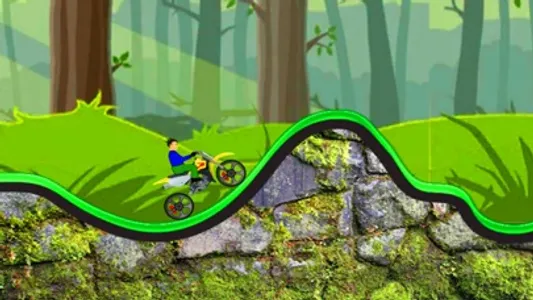 Jungle Bike Racing screenshot 0