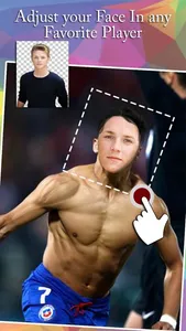 Famous Soccer Player.s Face Lift - Visage Blender to Combine yr Face With Top Legend Player screenshot 2