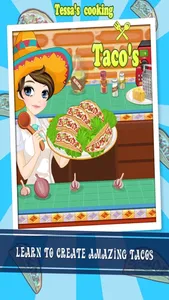 Tessa’s Taco’s – learn how to bake your taco’s in this cooking game for kids screenshot 0