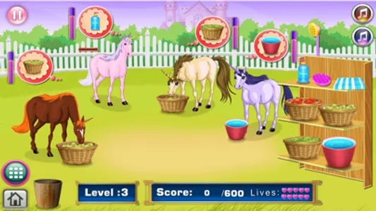 Girl Games, Unicorn and Horse screenshot 0