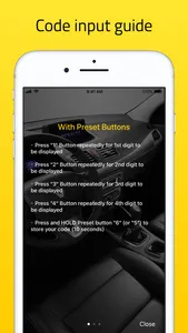 Radio Code for Renault Stereo screenshot 3