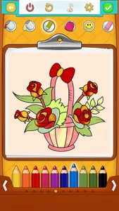 Flower Coloring Pages screenshot 0
