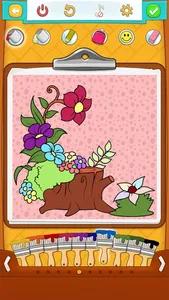 Flower Coloring Pages screenshot 1