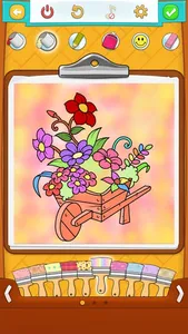 Flower Coloring Pages screenshot 2